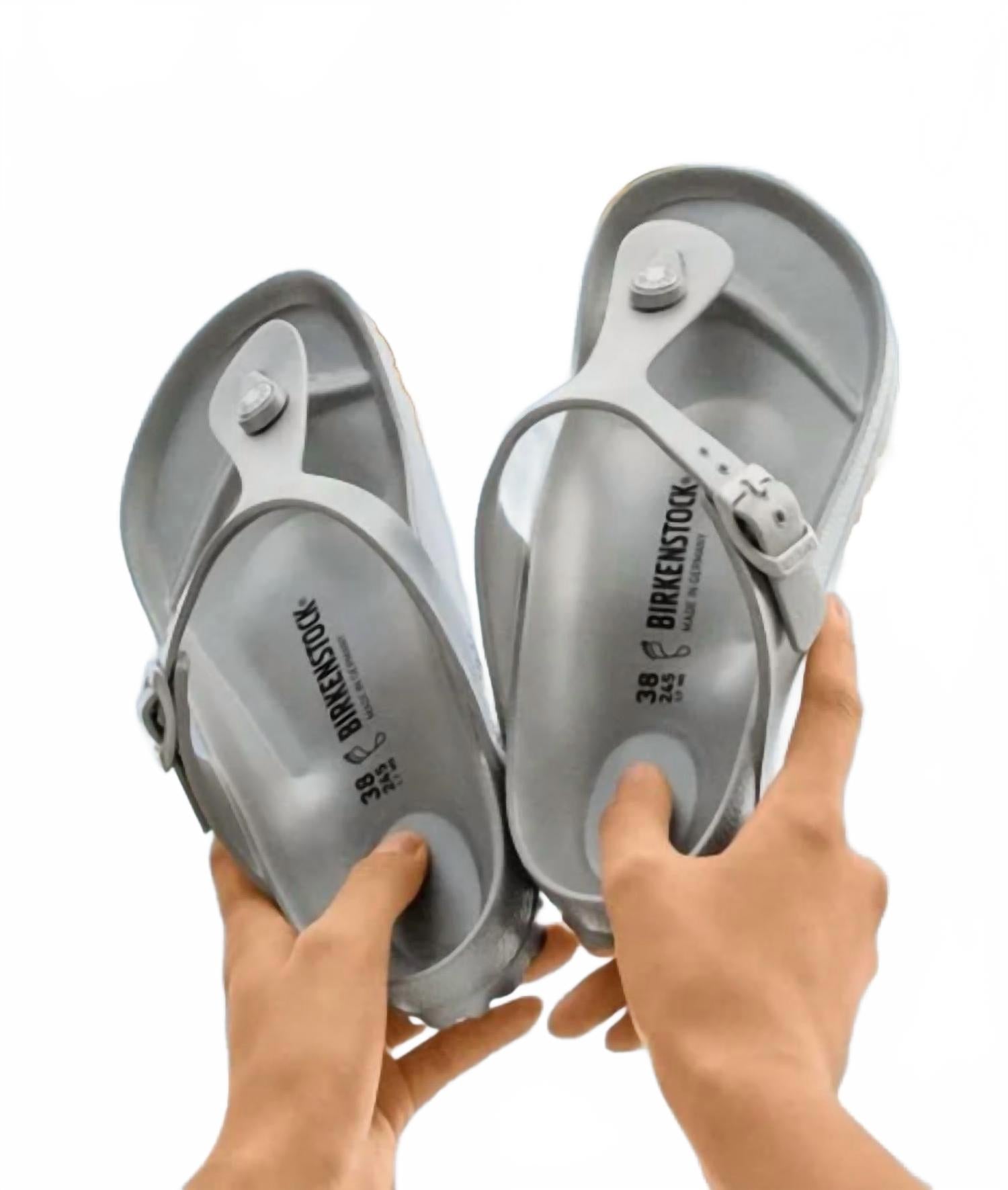 Women's Gizeh Eva Sandals In Silver