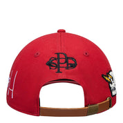 Godspeed Unisex Rugby Captains Crew Dad Hat - Red