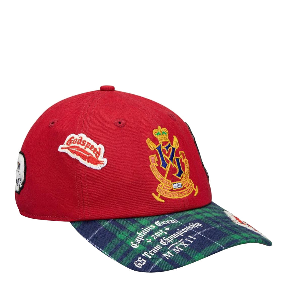 Godspeed Unisex Rugby Captains Crew Dad Hat - Red