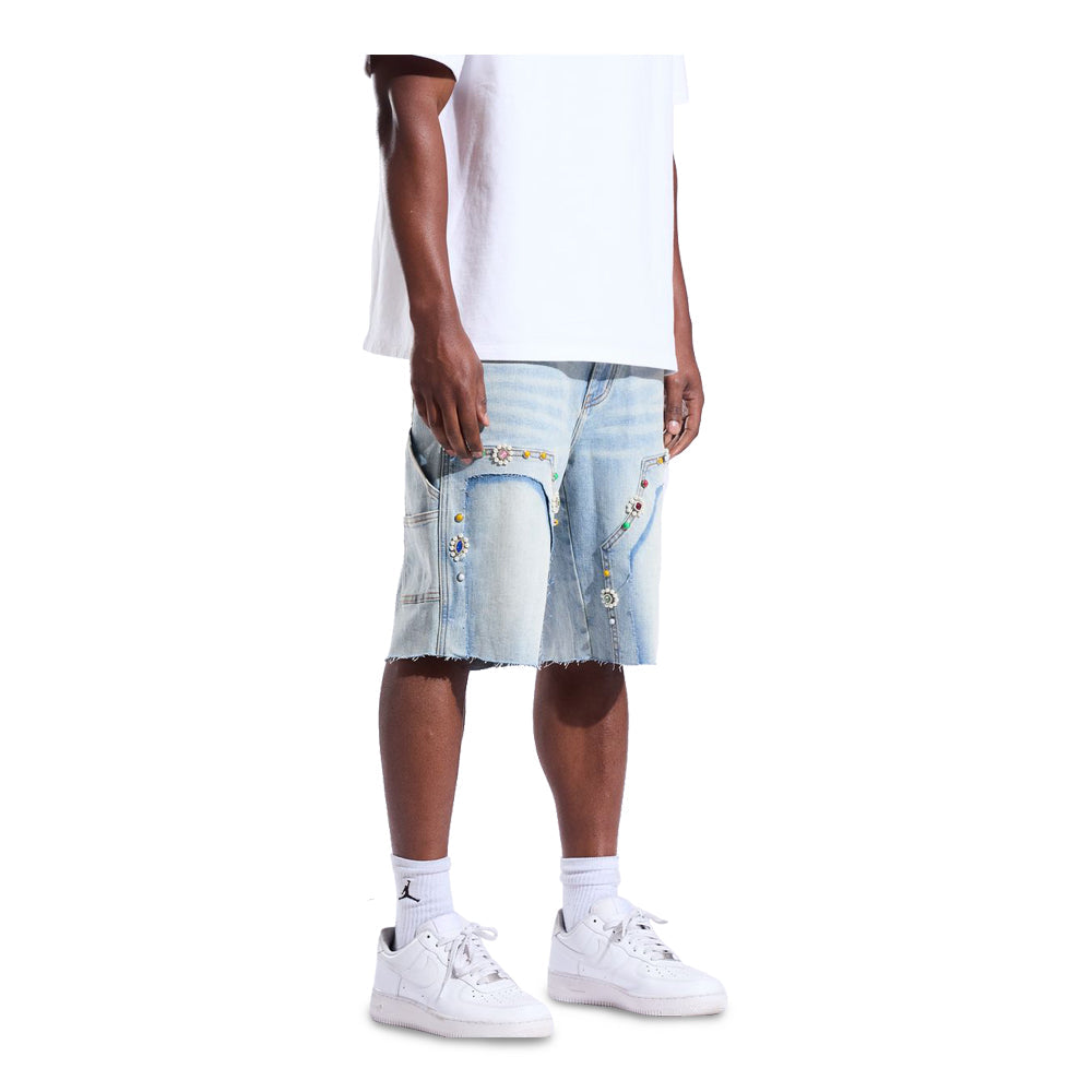 Men's Crysp Denim Lotus Wash Blue CRY-SUM26-020-BLUE
