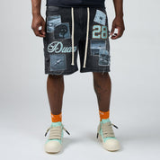 Men's Duaa Movie Blue Short Movie-Blue