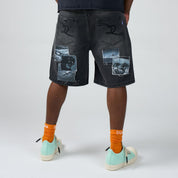 Men's Duaa Movie Blue Short Movie-Blue
