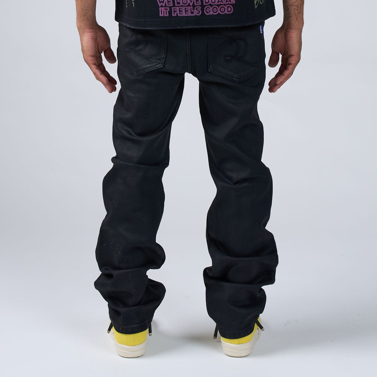 Men's Duaa Moon Denim Black Moon-Blk