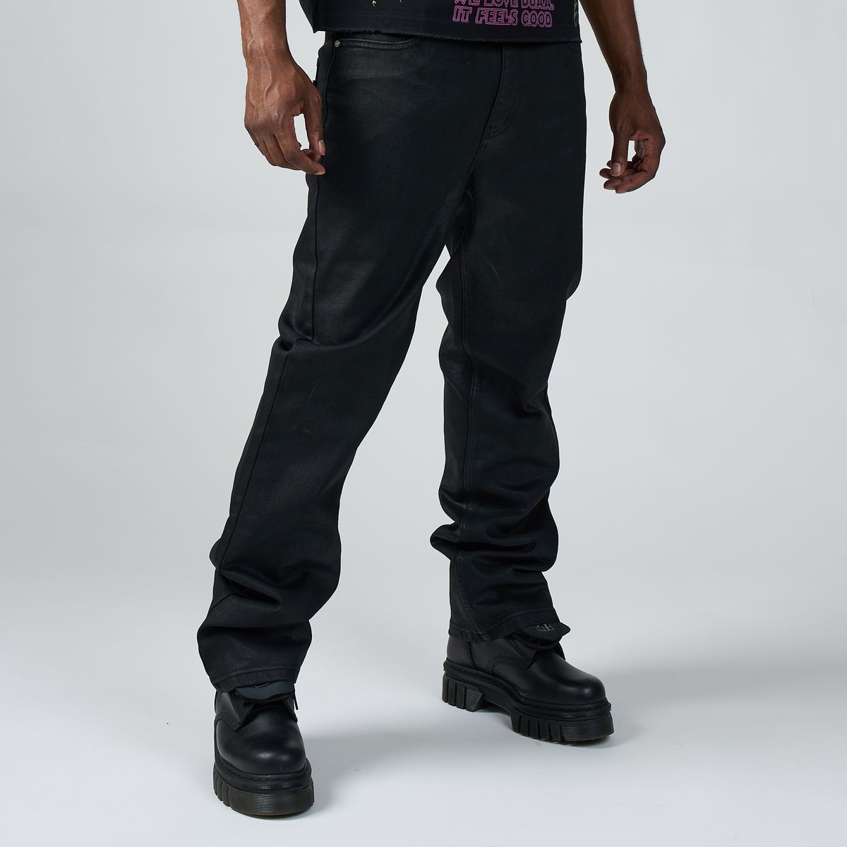 Men's Duaa Moon Denim Black Moon-Blk