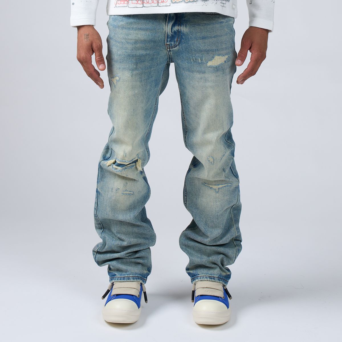 Men's Duaa Neptune Denim Blue Neptune-Blue