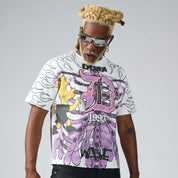 Men's Duaa Xray T-Shirt Xraytee-purpl