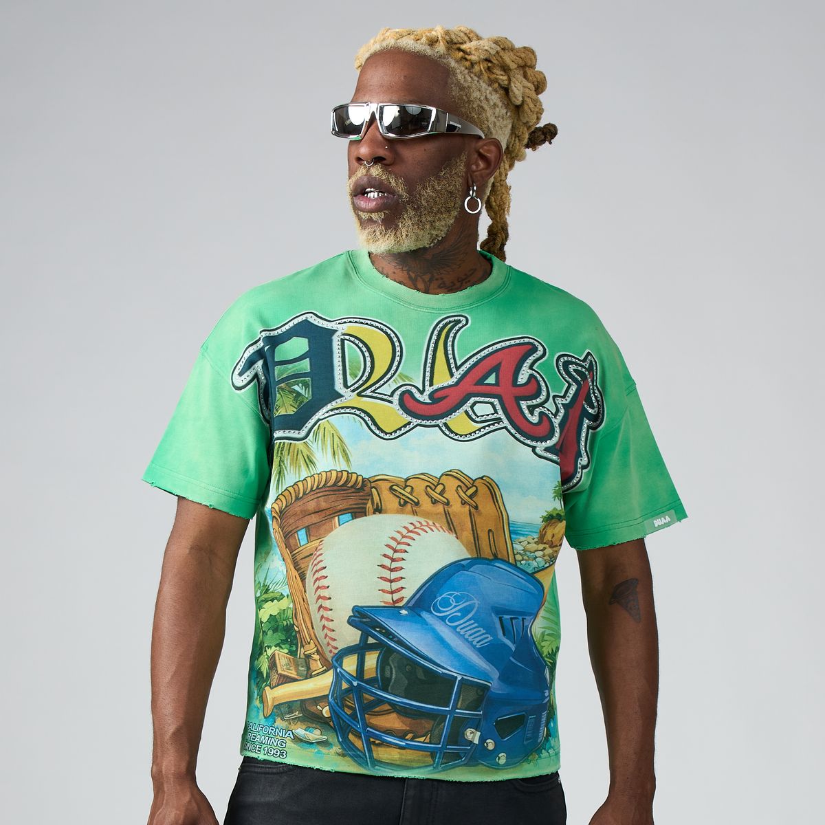 Men's Duaa Tropical Green T-Shirt
