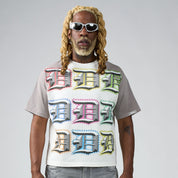 Men's Duaa Grid T-Shirt Grid-multi