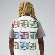Men's Duaa Grid T-Shirt Grid-multi