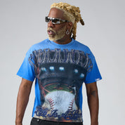 Men's Duaa Homerun T-Shirt Blue Homerun-blue