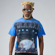 Men's Duaa Homerun T-Shirt Blue Homerun-blue