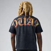 Men's Duaa Futbol T-Shirt Black Futbol-Blk