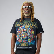 Men's Duaa Worldwide T-Shirt Black Wrld-blk