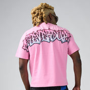 Men's Duaa Alien T-Shirt Pink Alien-pnk