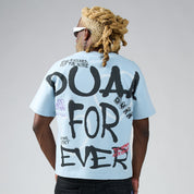 Men's Duaa We Love T-Shirt Blue Welove-Blue
