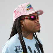 Men's Duaa Air Hat Pink Airhat-Pink