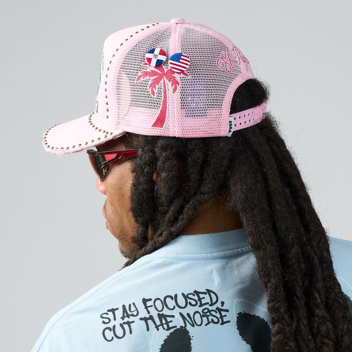 Men's Duaa Air Hat Pink Airhat-Pink