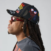 Men's Duaa Stone Hat Black Stonehat-Blk