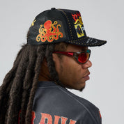 Men's Duaa Stone Hat Black Stonehat-Blk