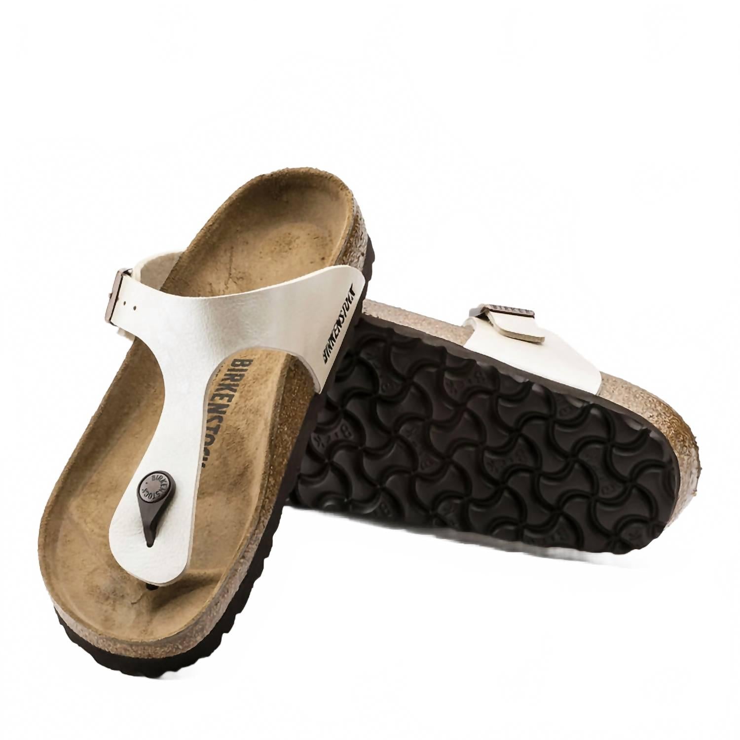 Women's Gizeh Sandal In Graceful Pearl White