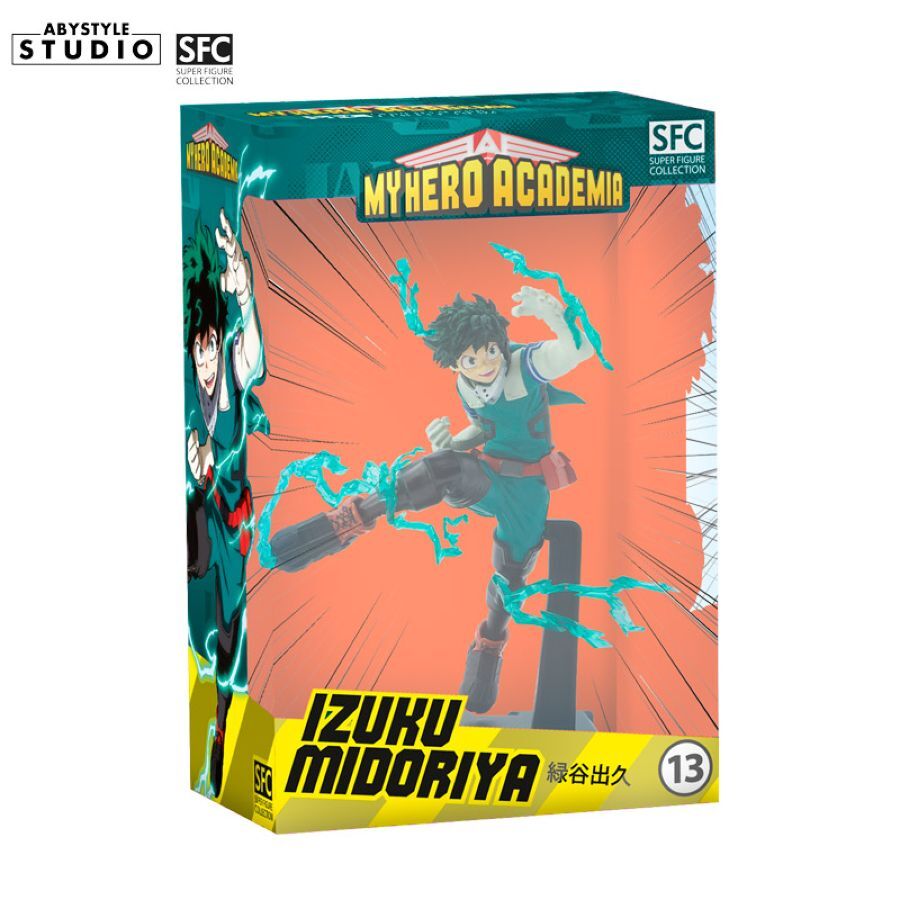 Abystyle My Hero Academia Izuku One for All Action Figure Toy 1:10 Scale