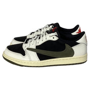 Nike Air Jordan 1 Retro Low x Travis Scott Sneakers in Multicolor Leather