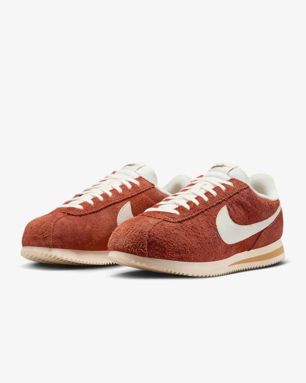 Men's Nike Cortez SE HF3142-200 Sneaker Dark Russet Suede Lifestyle Shoes TF8701