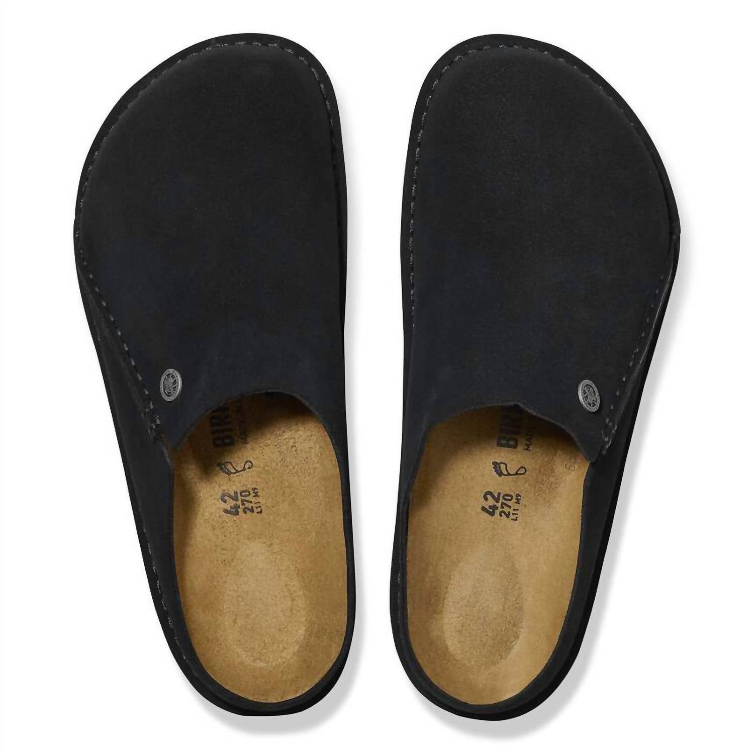 Women's Zermatt Premium Leather Clog In Black