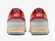 Men's Nike Dunk Low 'Athletic Department' FJ5429-133 Sneaker Gray Red Casual Shoes