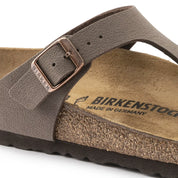 Women's Birkenstock Gizeh 0043751 Sandals Mocha Toe Post Slip On Comfort Thong