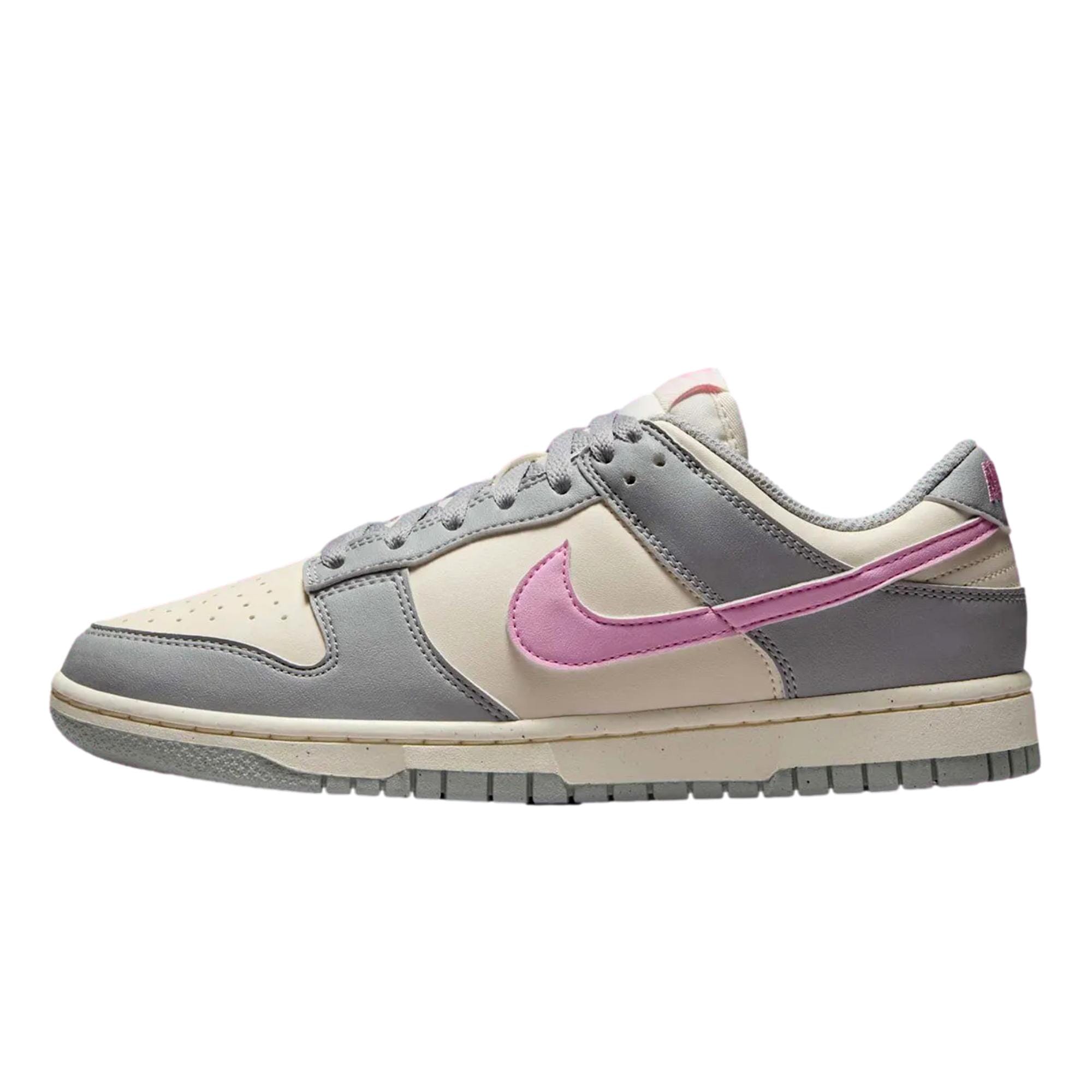 Women's Nike Dunk Low Next Nature Light Smoke Grey/Pink Rise DD1873-002