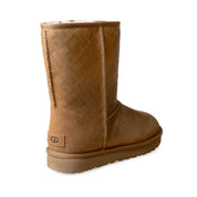 UGG Classic Short II UGG Logo Chestnut Boots - Women's