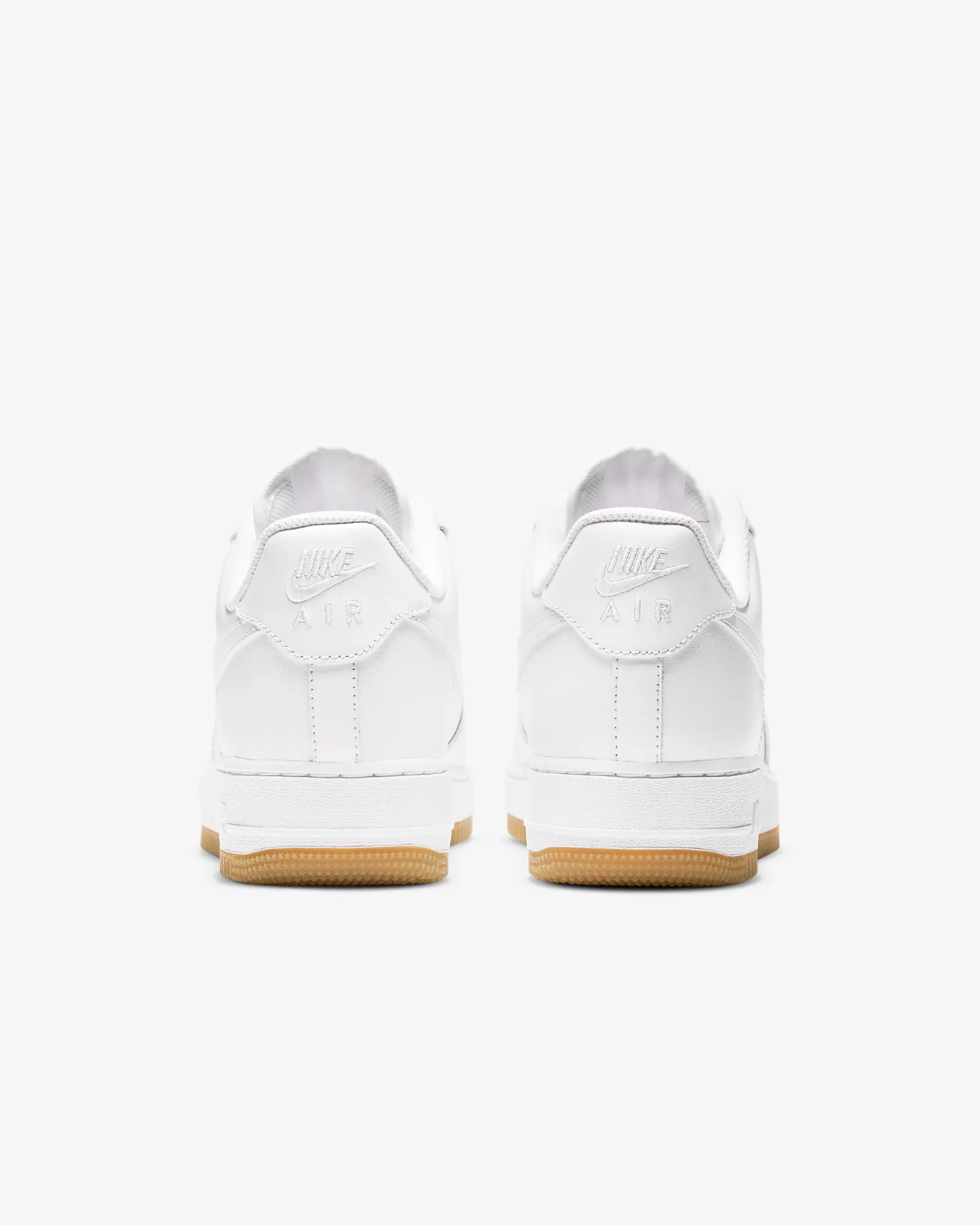 Men's Nike Air Force 1 '07 DJ2739-100 Sneakers White Gum Leather Low Top Shoes