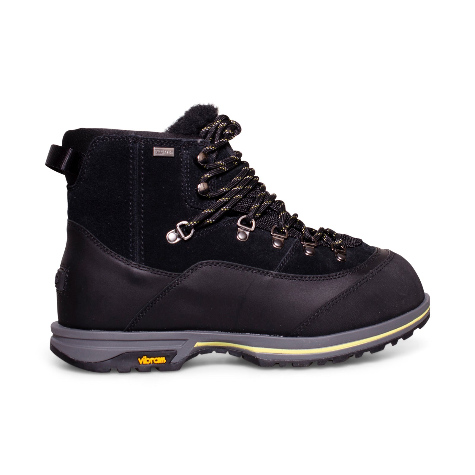 UGG Brecken Lace Black Boots - Women's