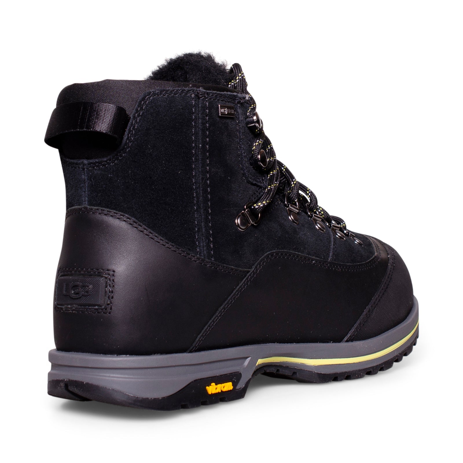 UGG Brecken Lace Black Boots - Women's