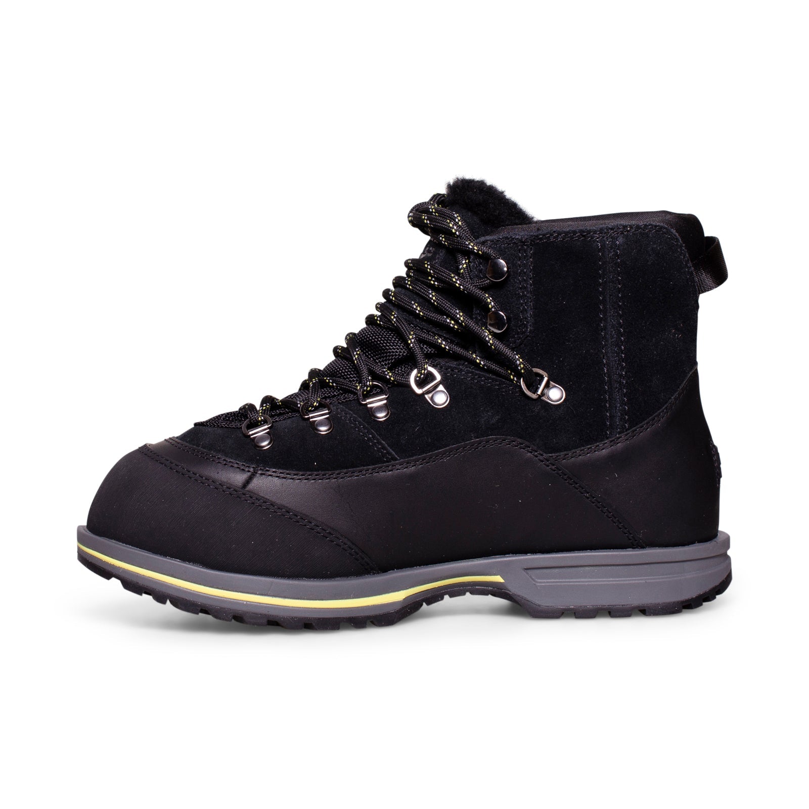 UGG Brecken Lace Black Boots - Women's