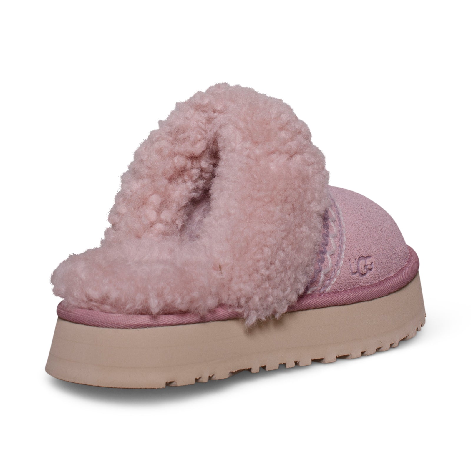 UGG Disquette Atherson Rose Grey Slippers - Women's
