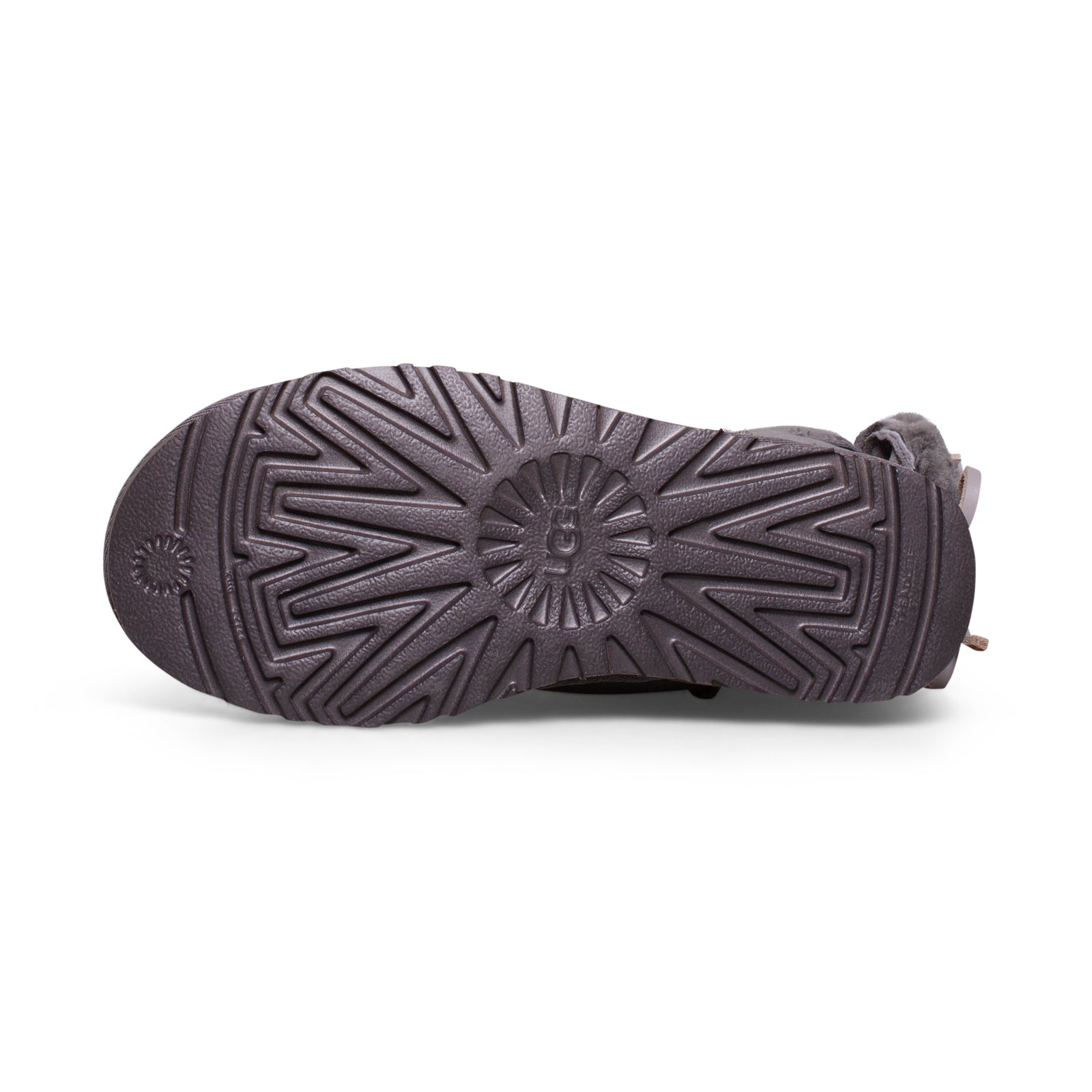 UGG Classic Double Bow Short Charcoal Boots - Women's