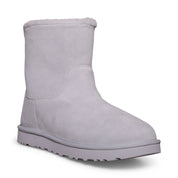 UGG Classic Zip It Mini Glacier Grey Boots - Women's
