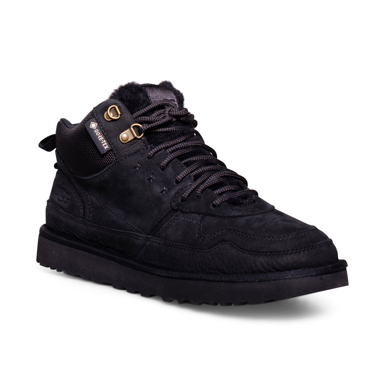 UGG Highland Hi GoreTex Black Sneakers - Women's