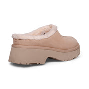 UGG New Heights Cozy Clog Driftwood Shoes - Women's