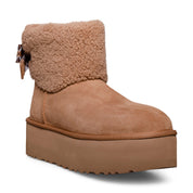 UGG Classic Mini Maxi Curly Chestnut  Boots - Women's