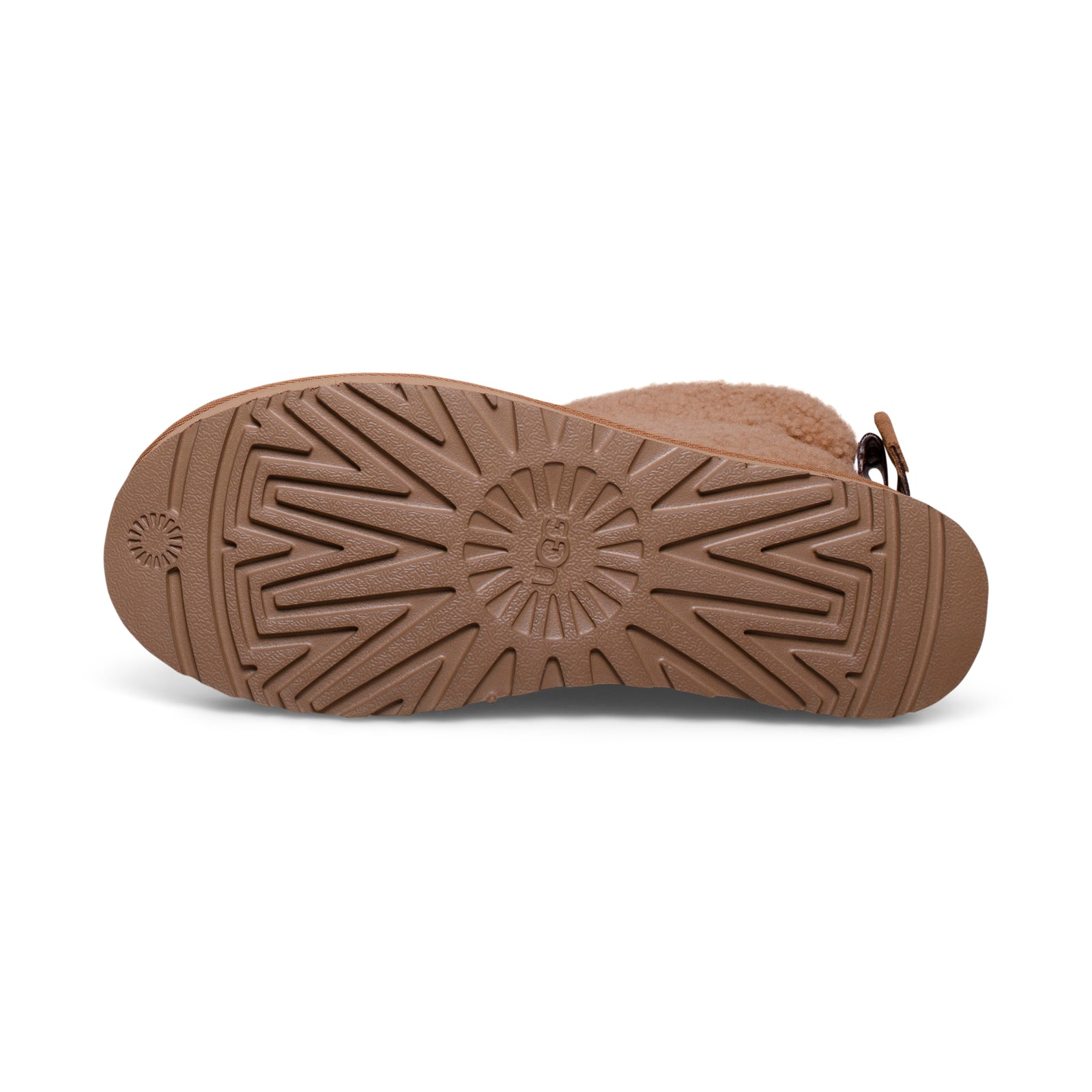 UGG Classic Mini Maxi Curly Chestnut  Boots - Women's