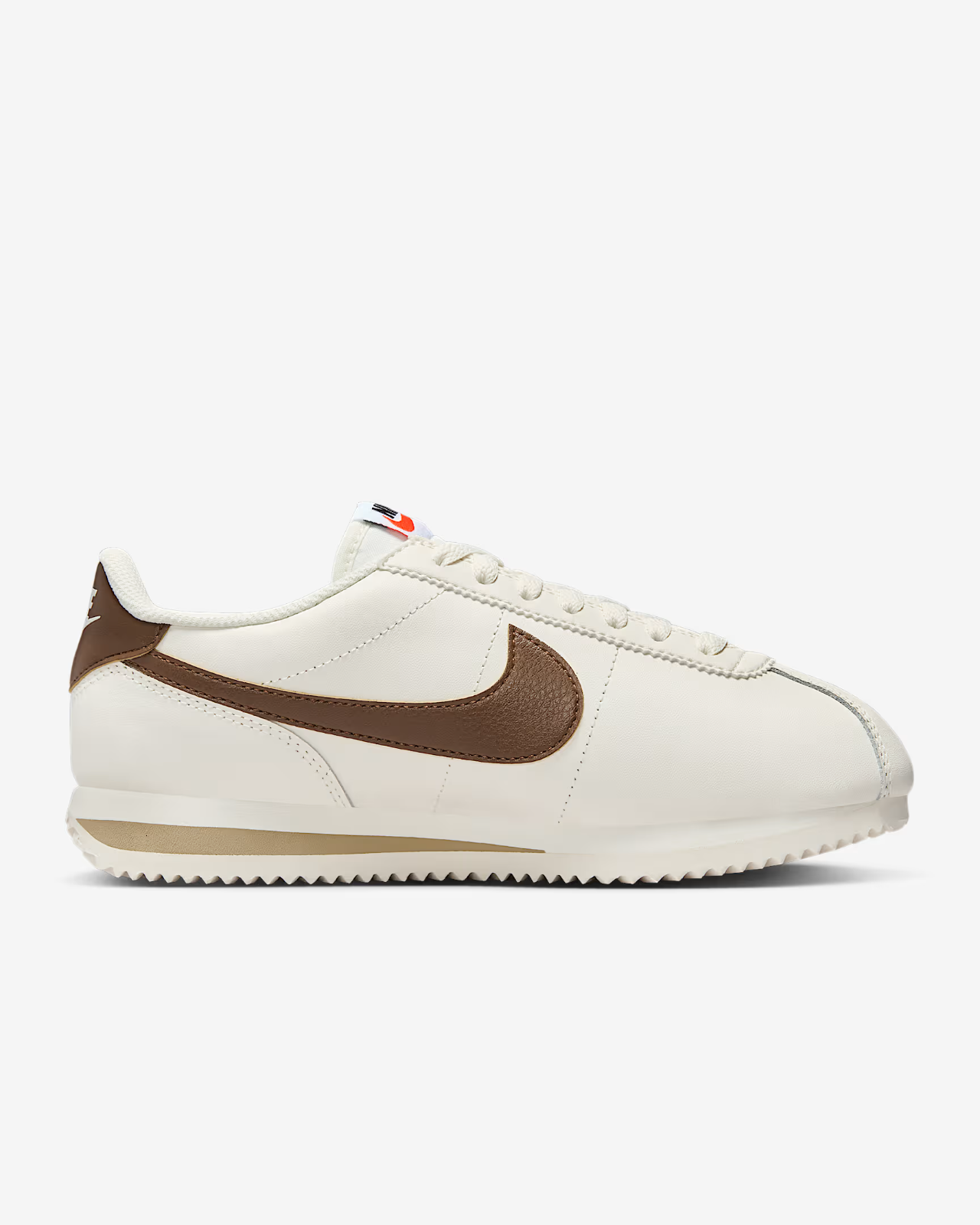 Women's Nike Cortez DN1791-104 Sneakers Sail Cacao Wow Leather Lifestyle Shoes