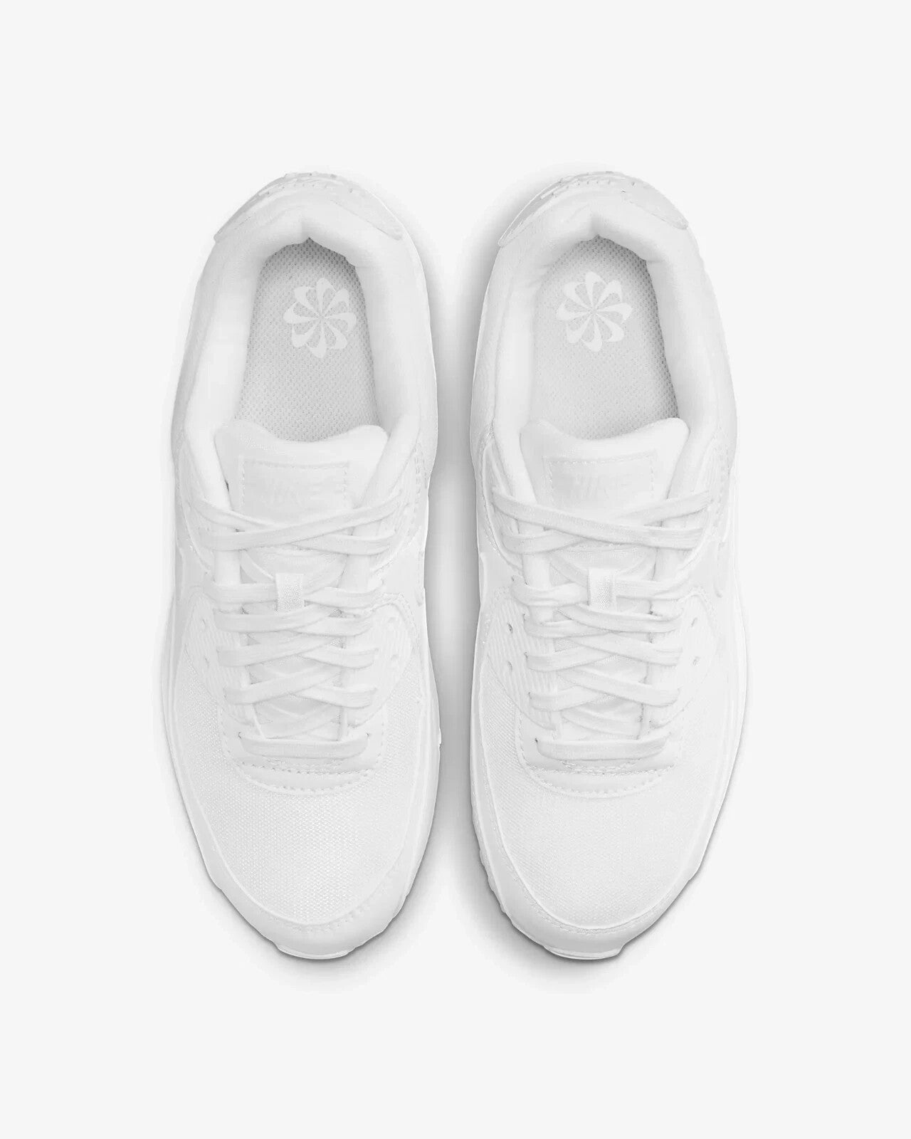 Women's Nike Air Max 90 DH8010-100 Sneakers US 11.5 White Lifestyle Shoes FD1107