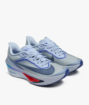 Men's Zoom Fly 6 Running Shoes In Ghost/blue Void-Football Grey