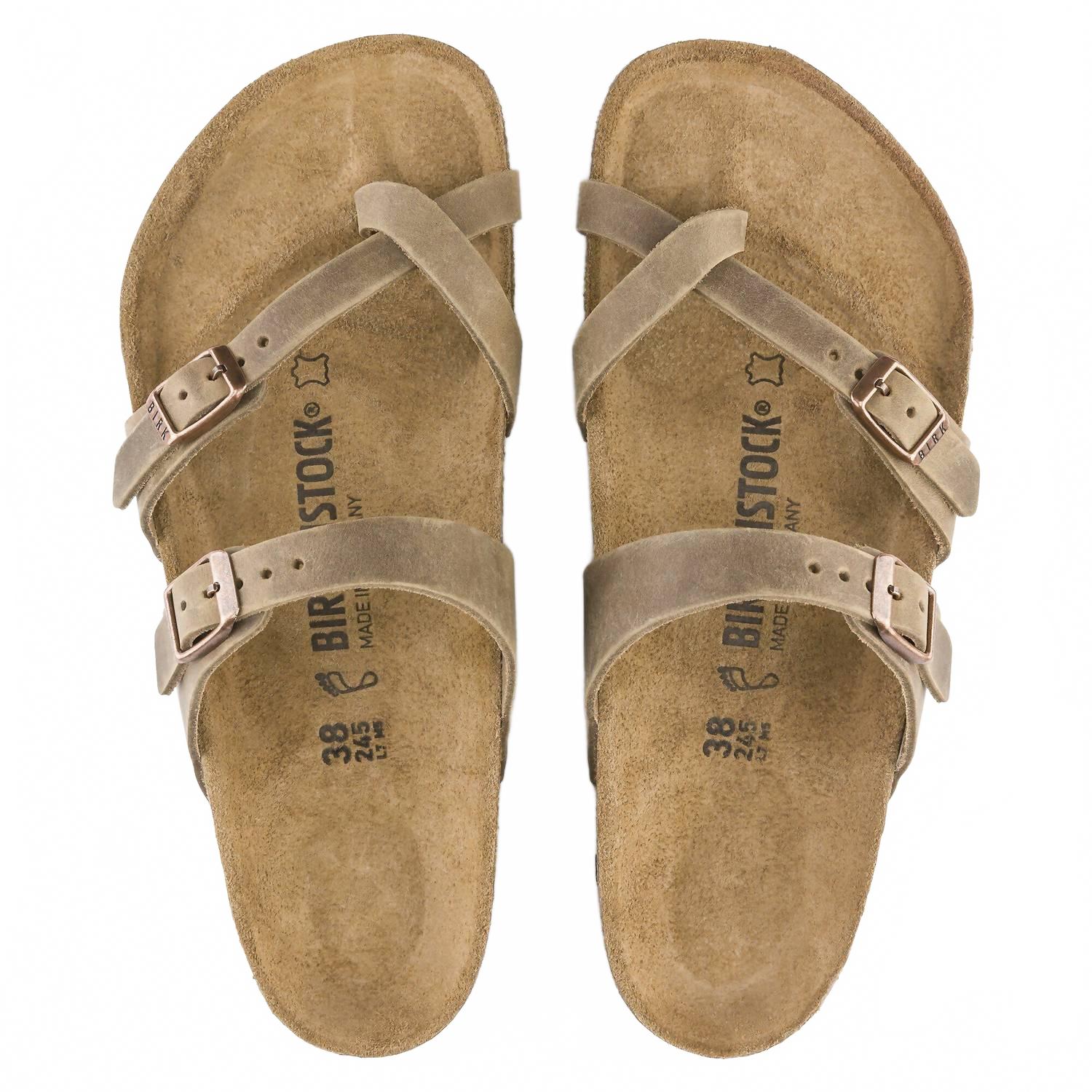 Unisex Mayari Sandals In Tabacco Brown