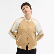 Coach Outlet Reversible Signature Souvenir Varsity Jacket