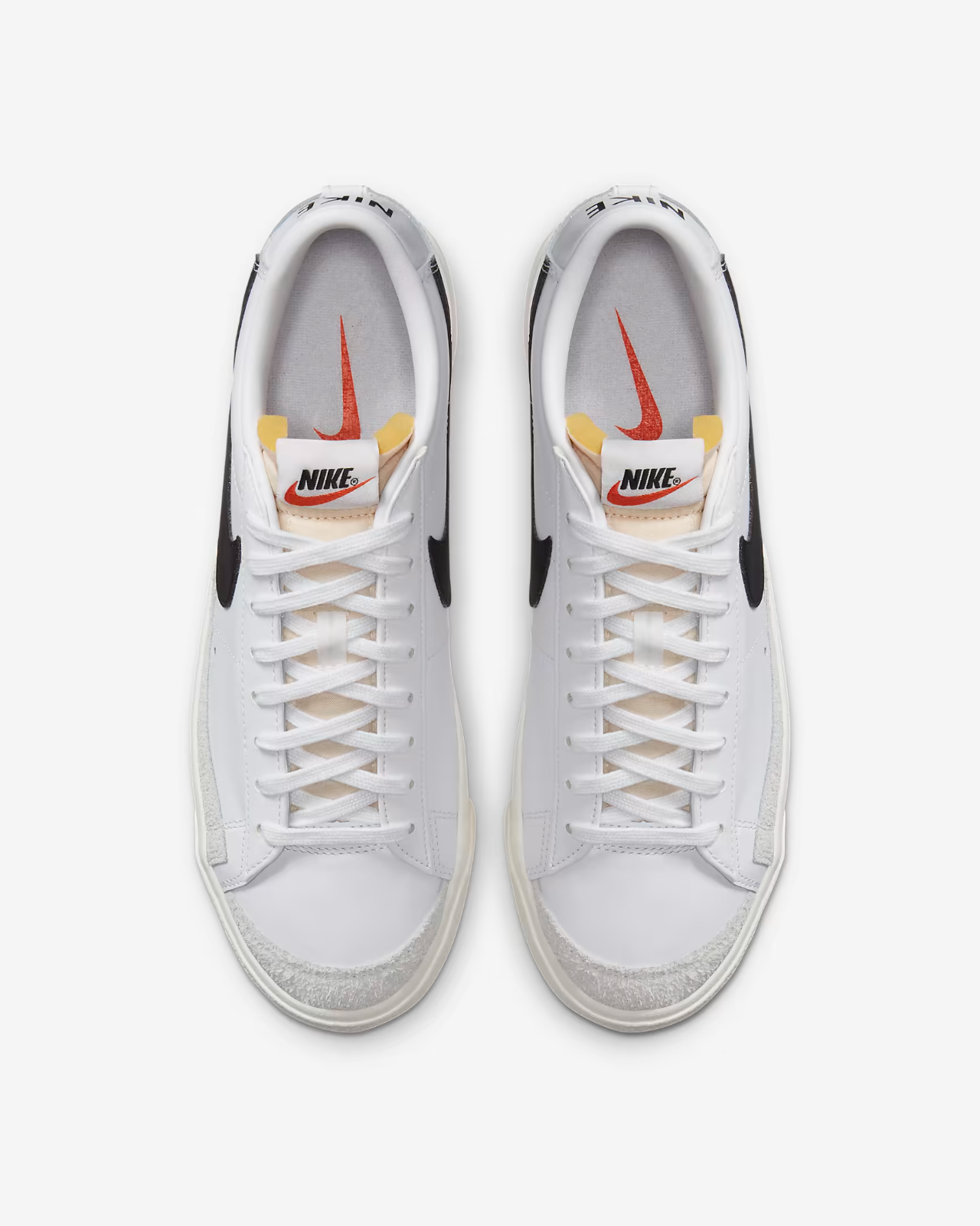 Men's Nike Blazer Low '77 Vintage DA6364-101 Sneaker White Leather Lifestyle Shoes