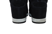 Nike Dunk Sky Hi Sneakers in Black Gum Leather